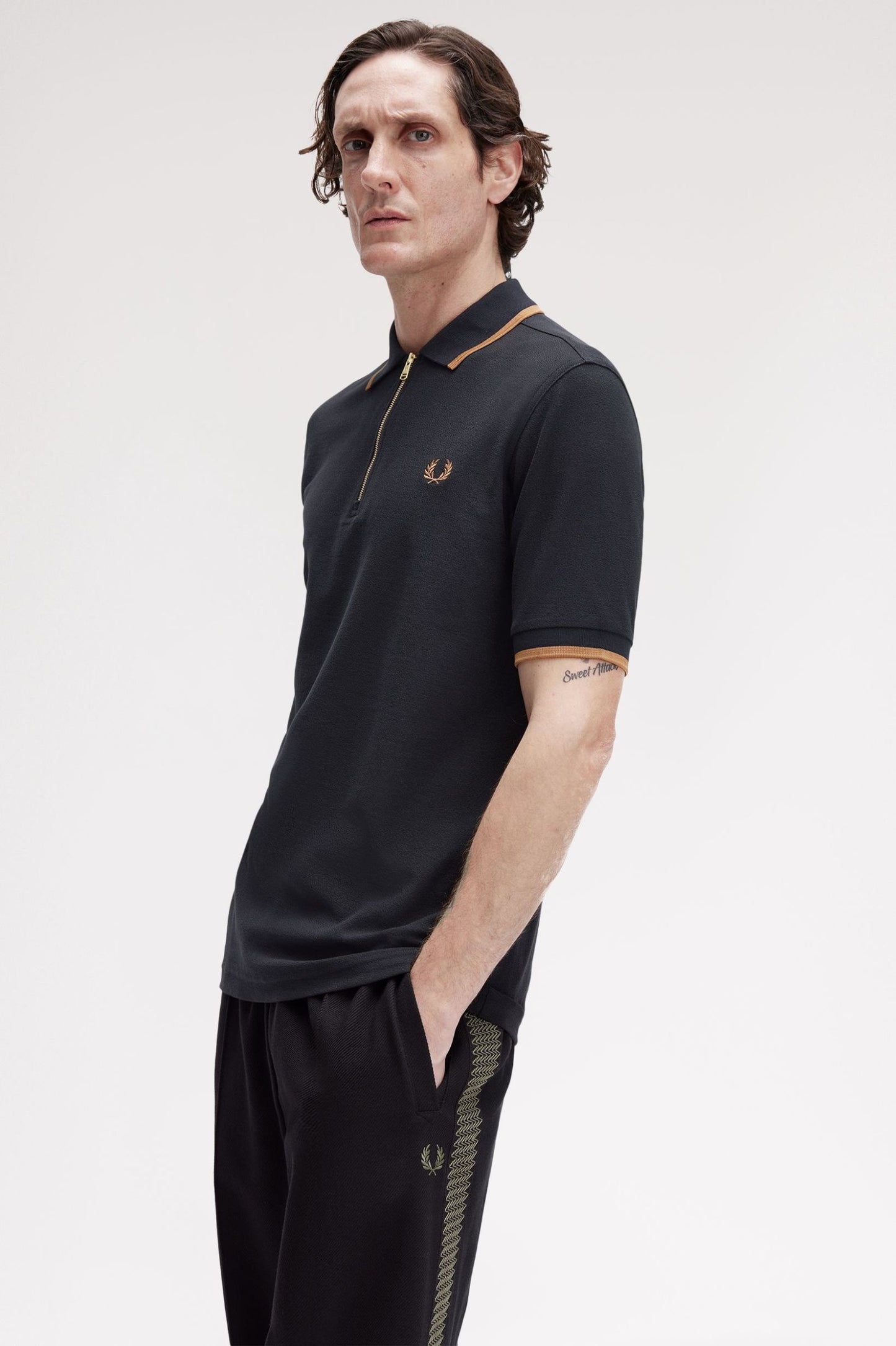Crepe Pique Polo Shirt M1672