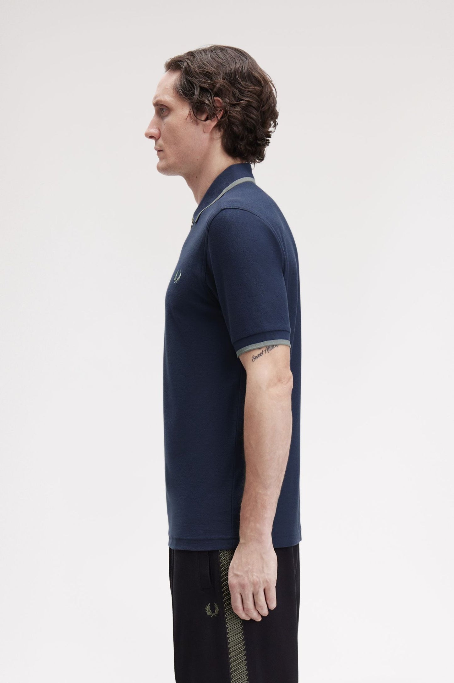 Crepe Pique Polo Shirt M1672 (Dark Airforce)