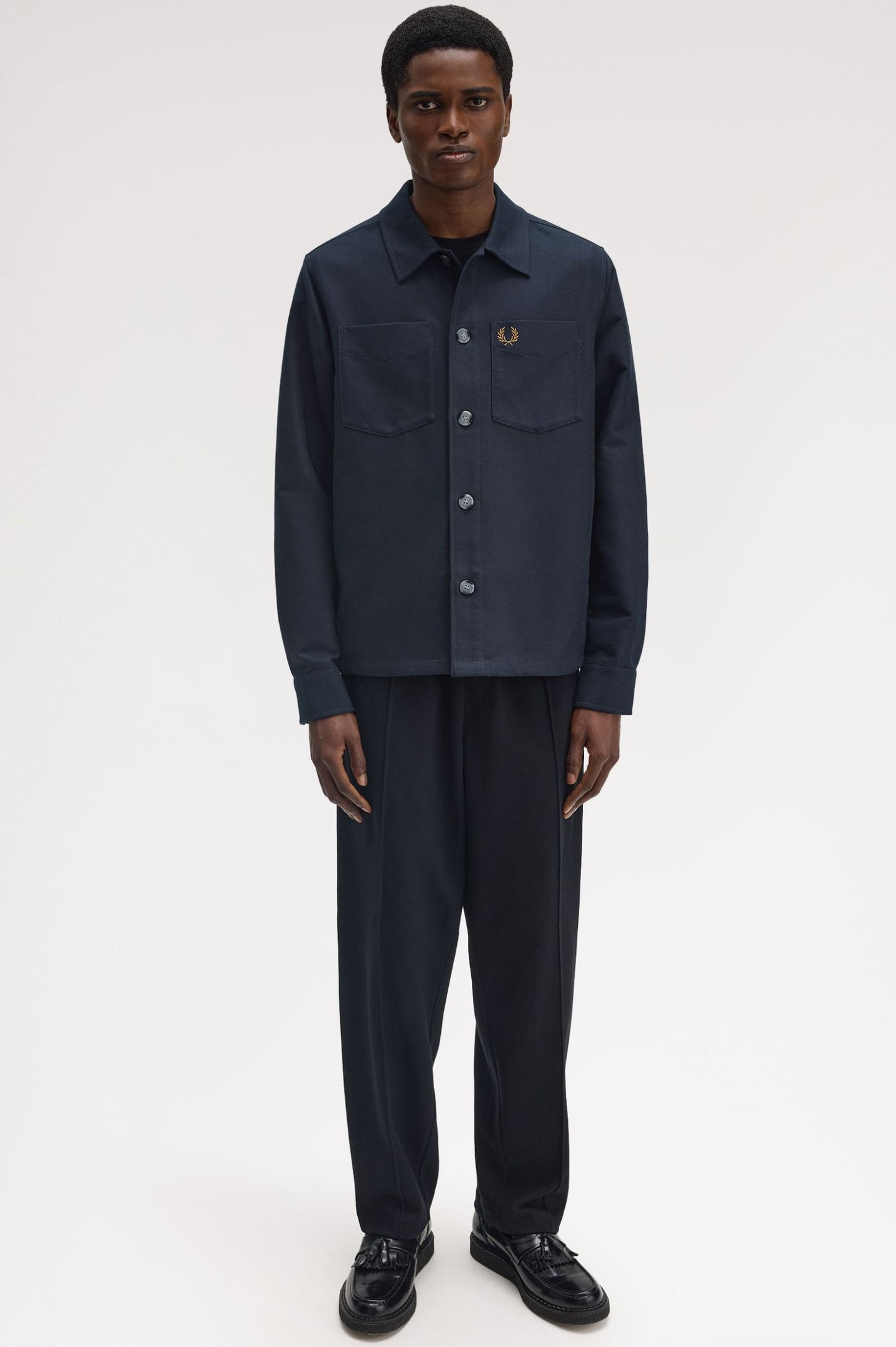 Fred Perry Brushed Twill Overshirt M1723
