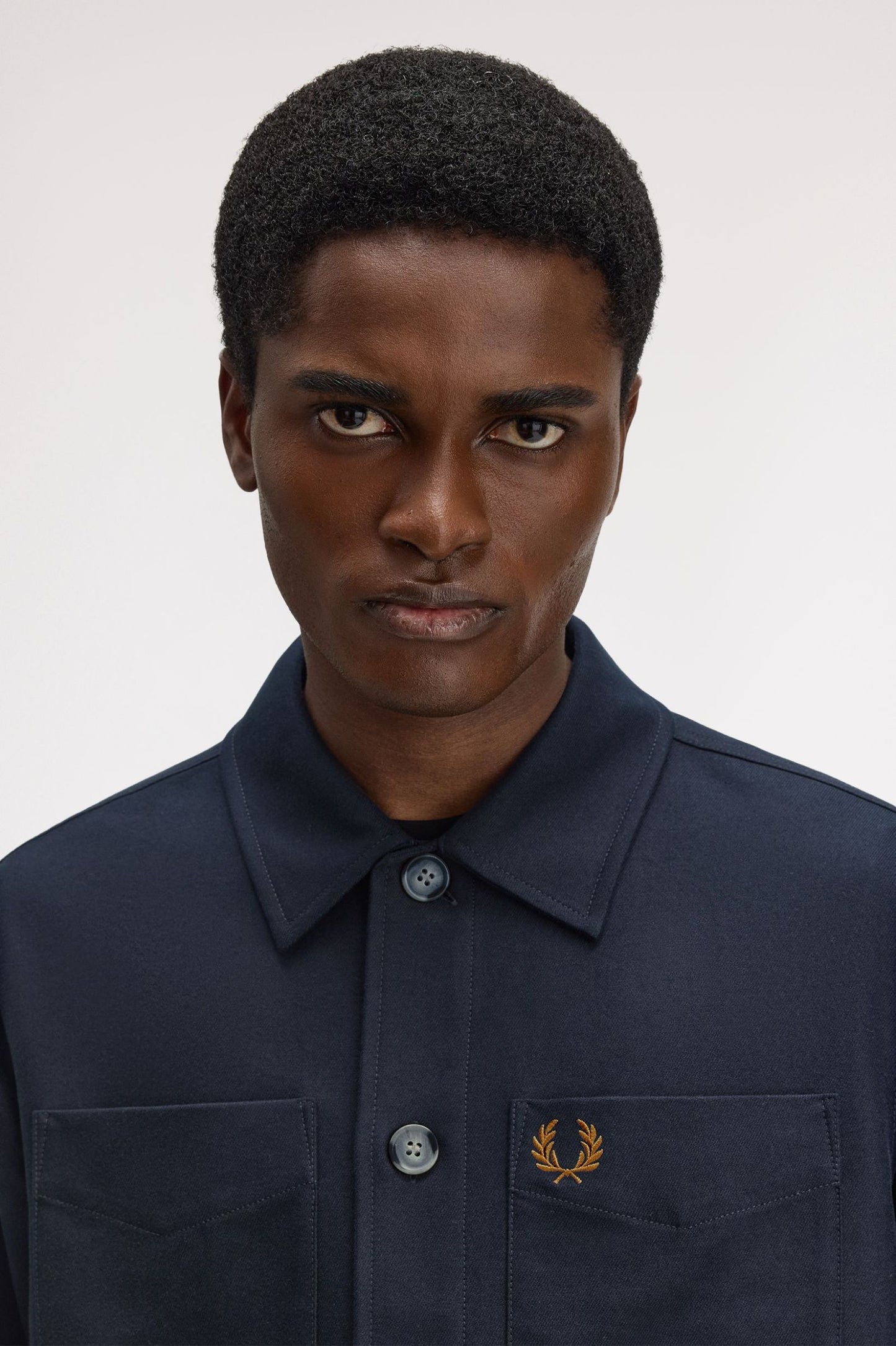 Fred Perry Brushed Twill Overshirt M1723