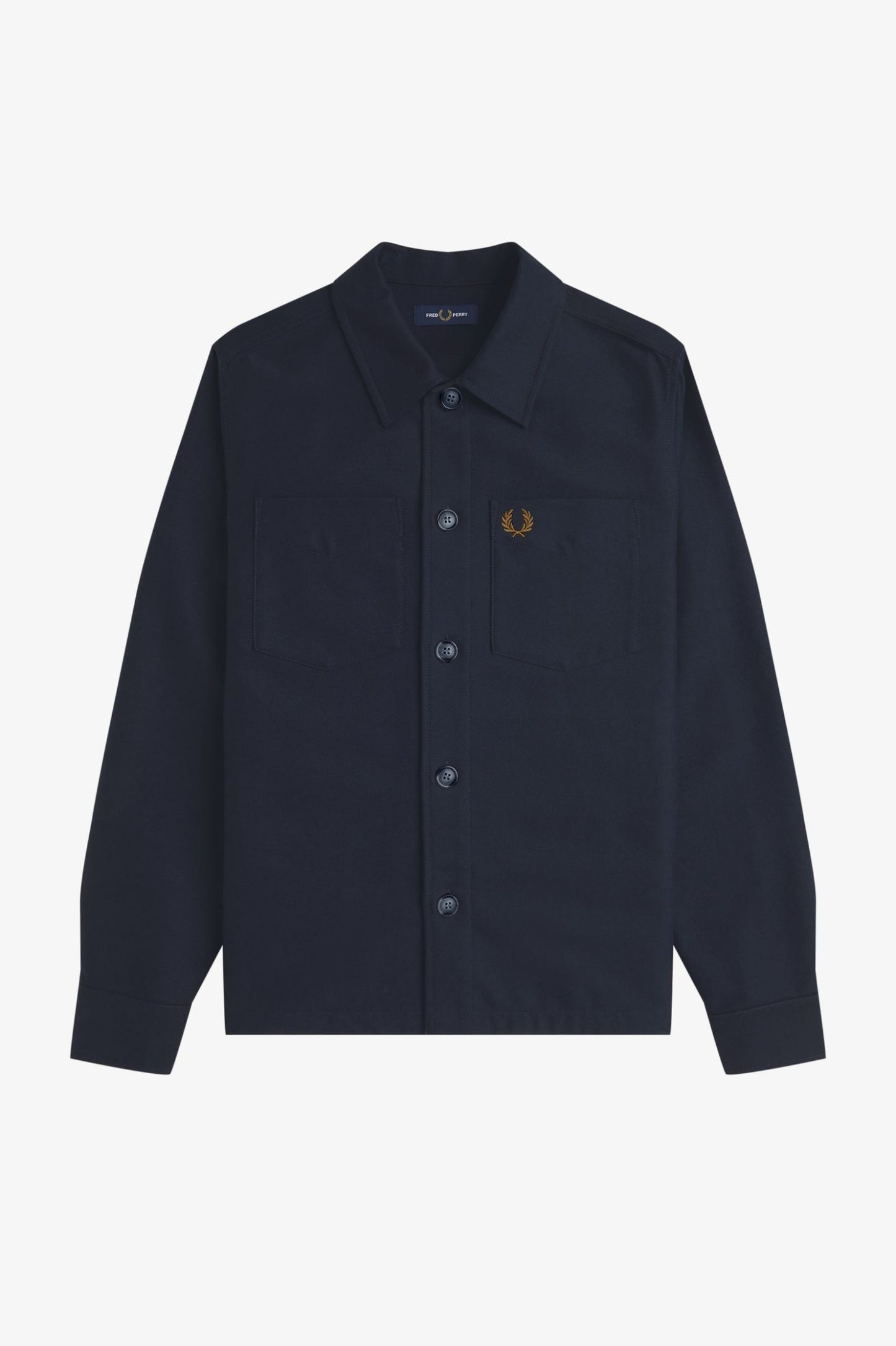 Fred Perry Brushed Twill Overshirt M1723