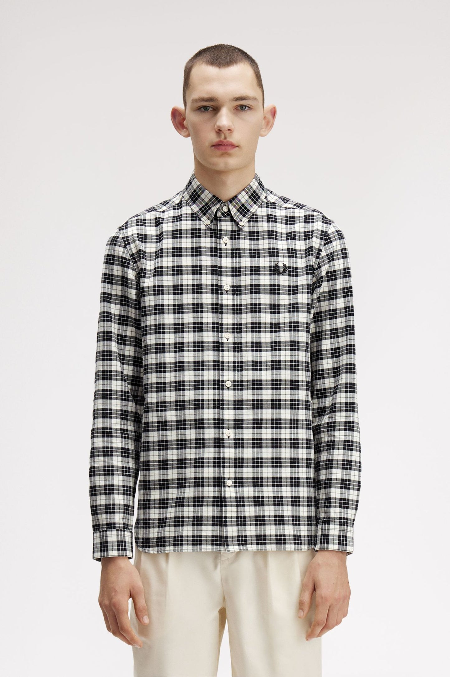 Fred Perry Tartan Oxford Shirt