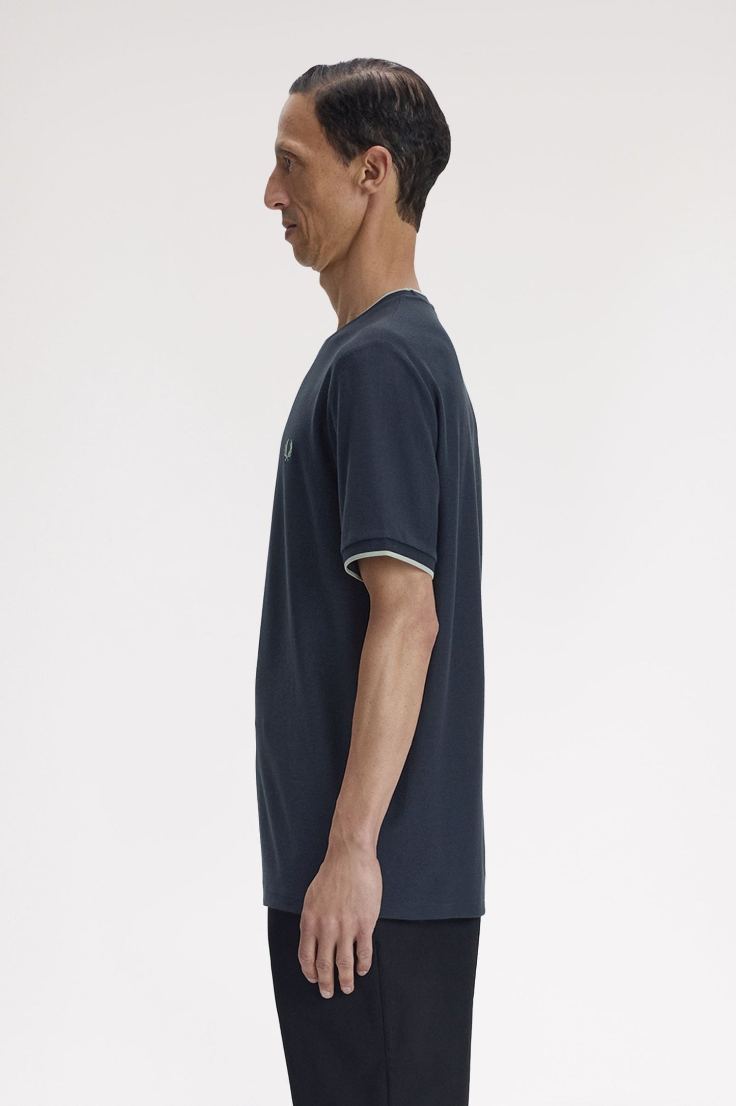 Fred Perry Trim Detail Crepe Piqué T-Shirt