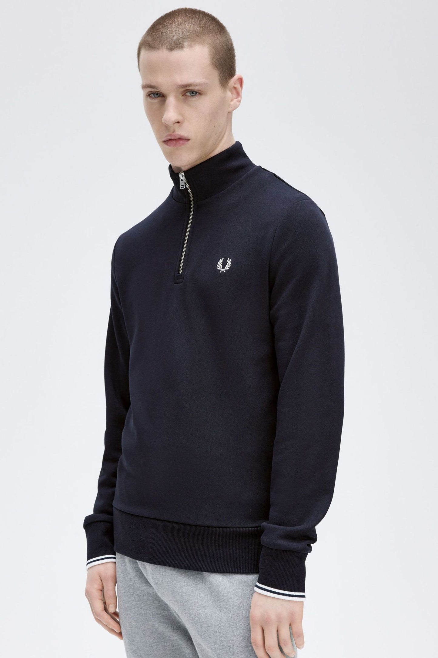 Fred Perry Half Zip Sweatshirt