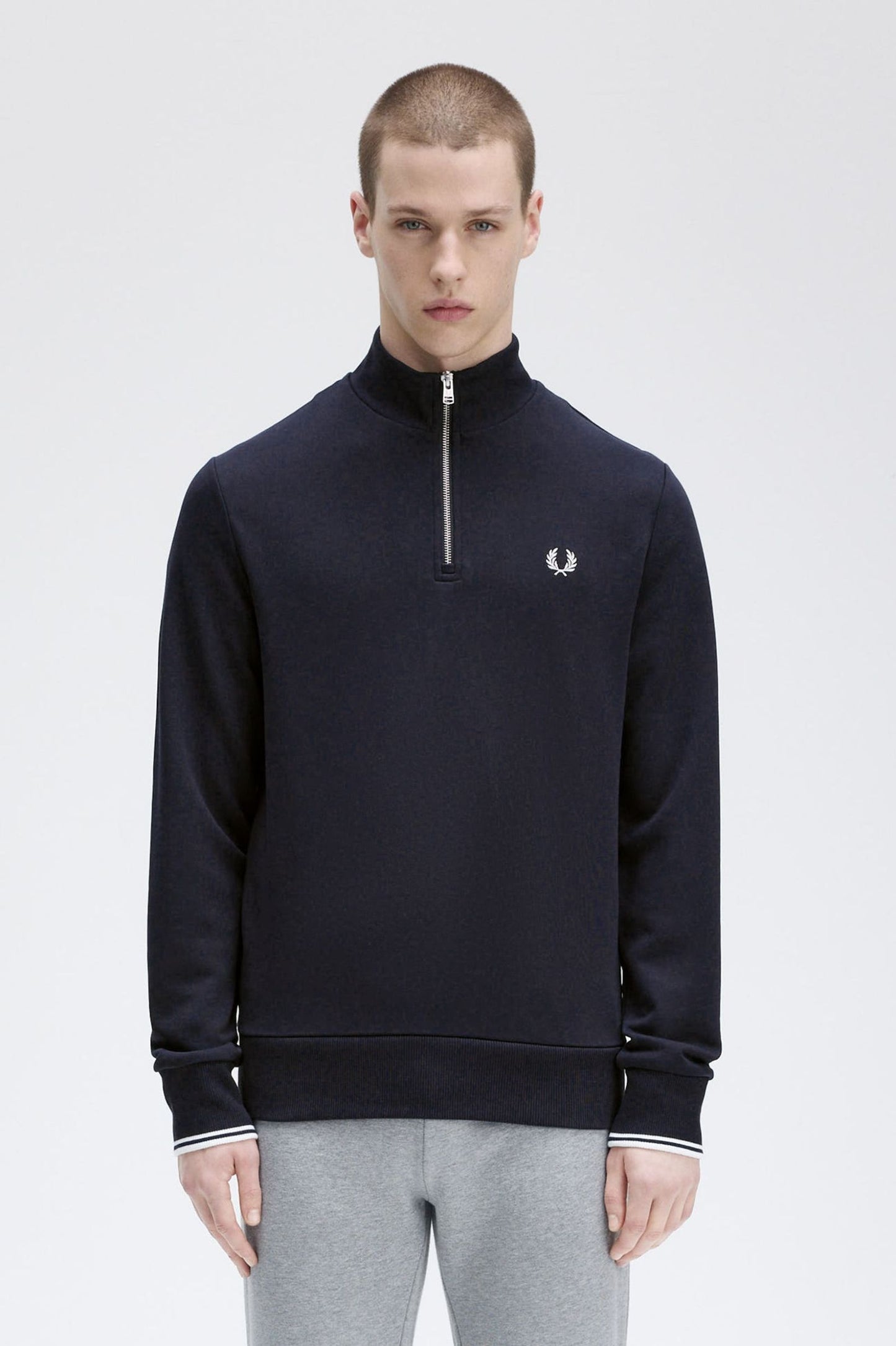 Fred Perry Half Zip Sweatshirt