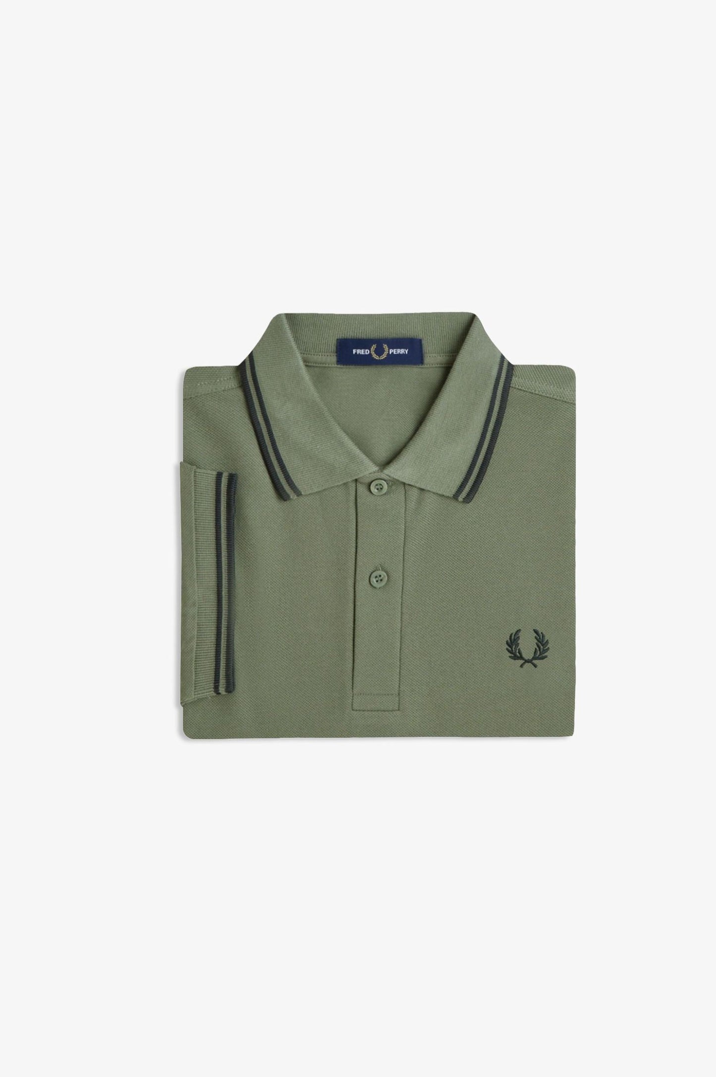 The Fred Perry Shirt M3600 Laurel Wreath Green