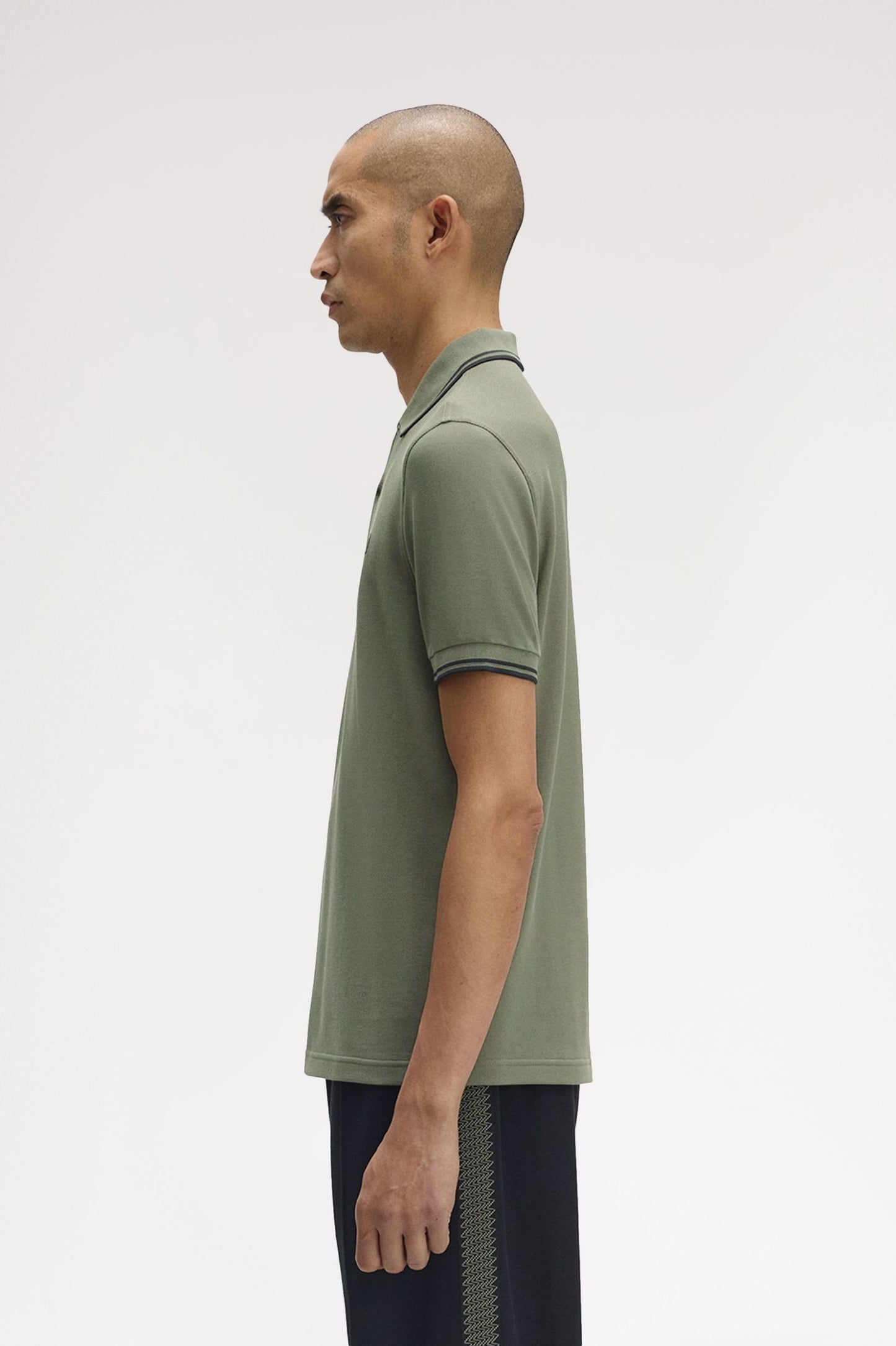 The Fred Perry Shirt M3600 Laurel Wreath Green