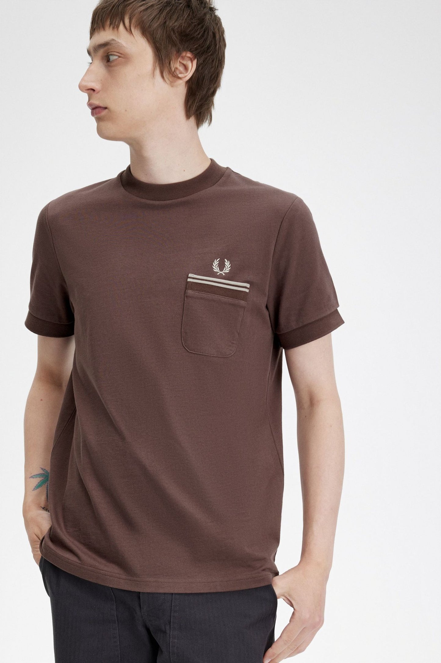 Fred Perry Loopback Pocket T-Shirt