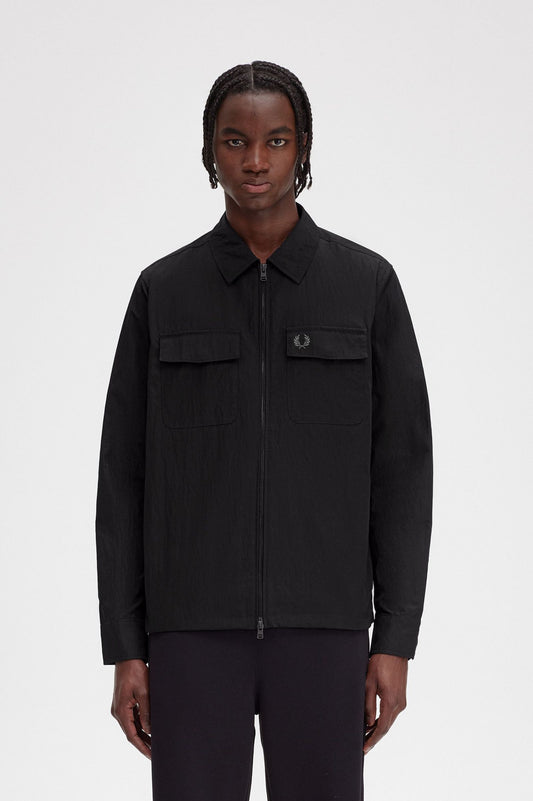 Fred Perry Zip-Through Overshirt