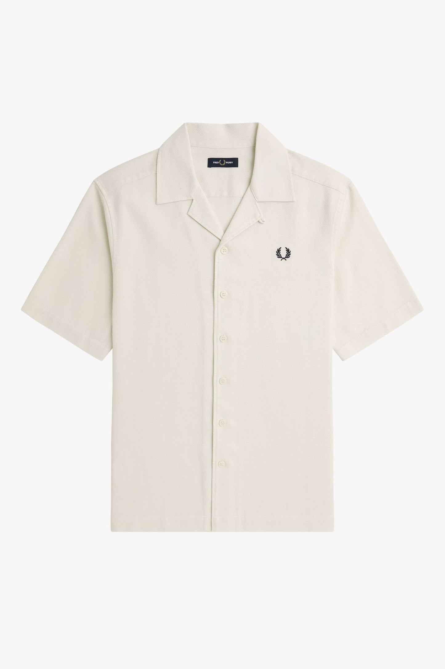 Fred Perry Piqué Texture Revere Collar Shirt