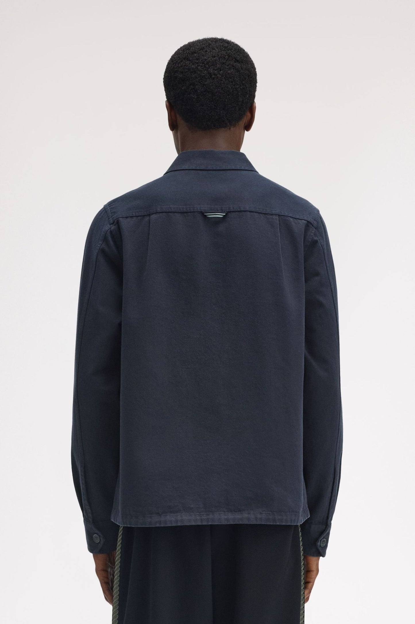Fred Perry Twill Zip Through Overshirt