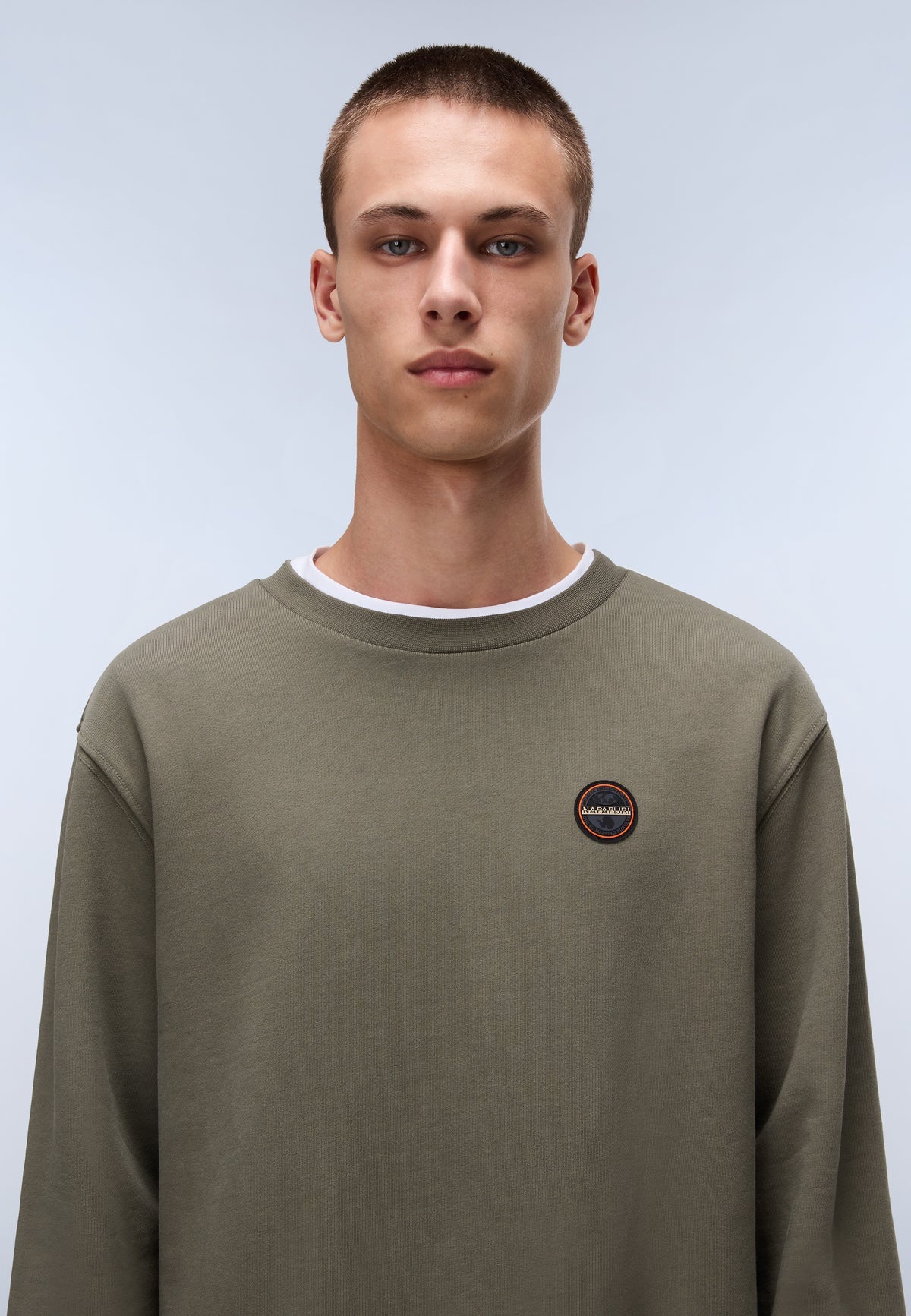Napapijri Badge French Terry Sweatshirt