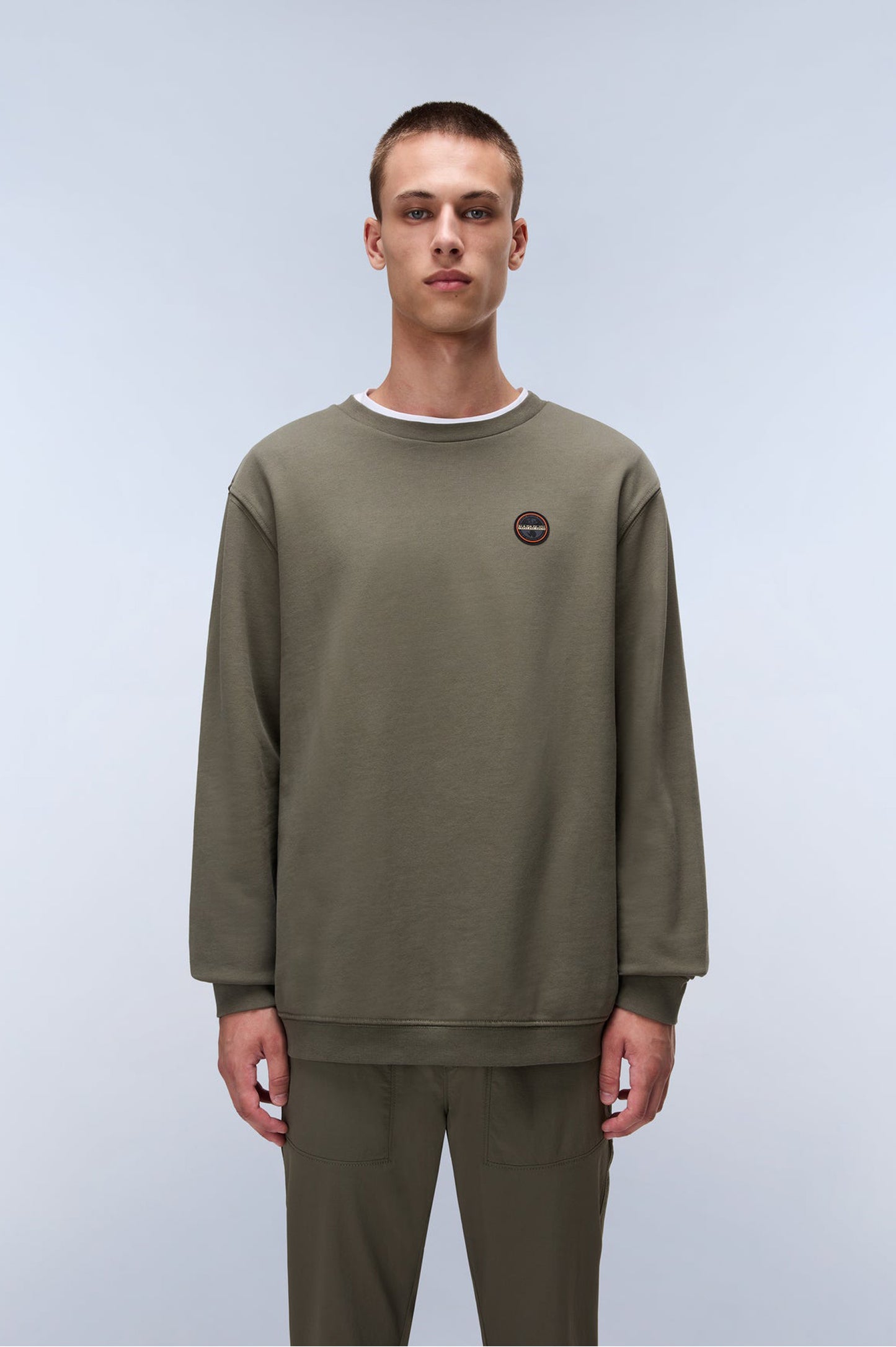 Napapijri Badge French Terry Sweatshirt