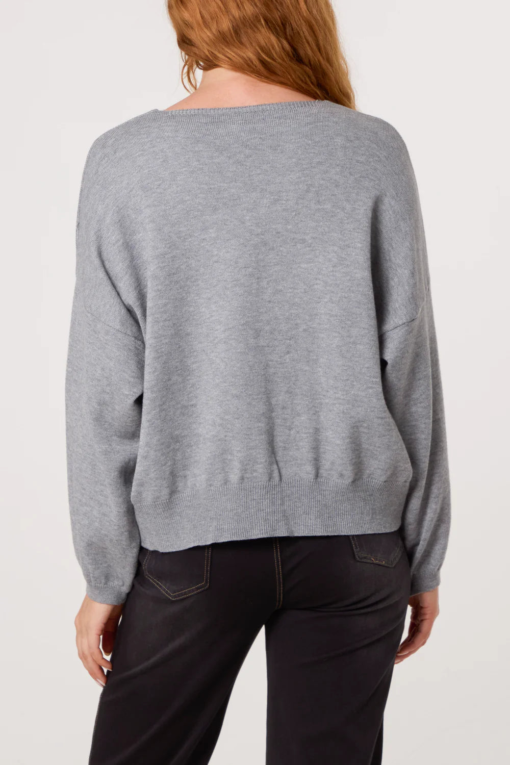 Nova of London Gold Broch Puffball Sleeve Cardigan