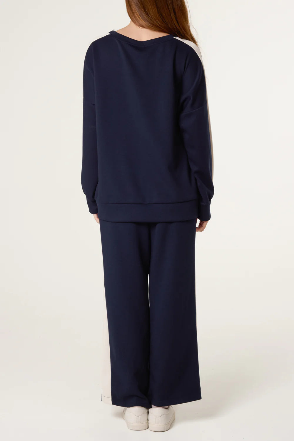 Nova of London Side Stripe Sweatshirt & Wide Leg Set