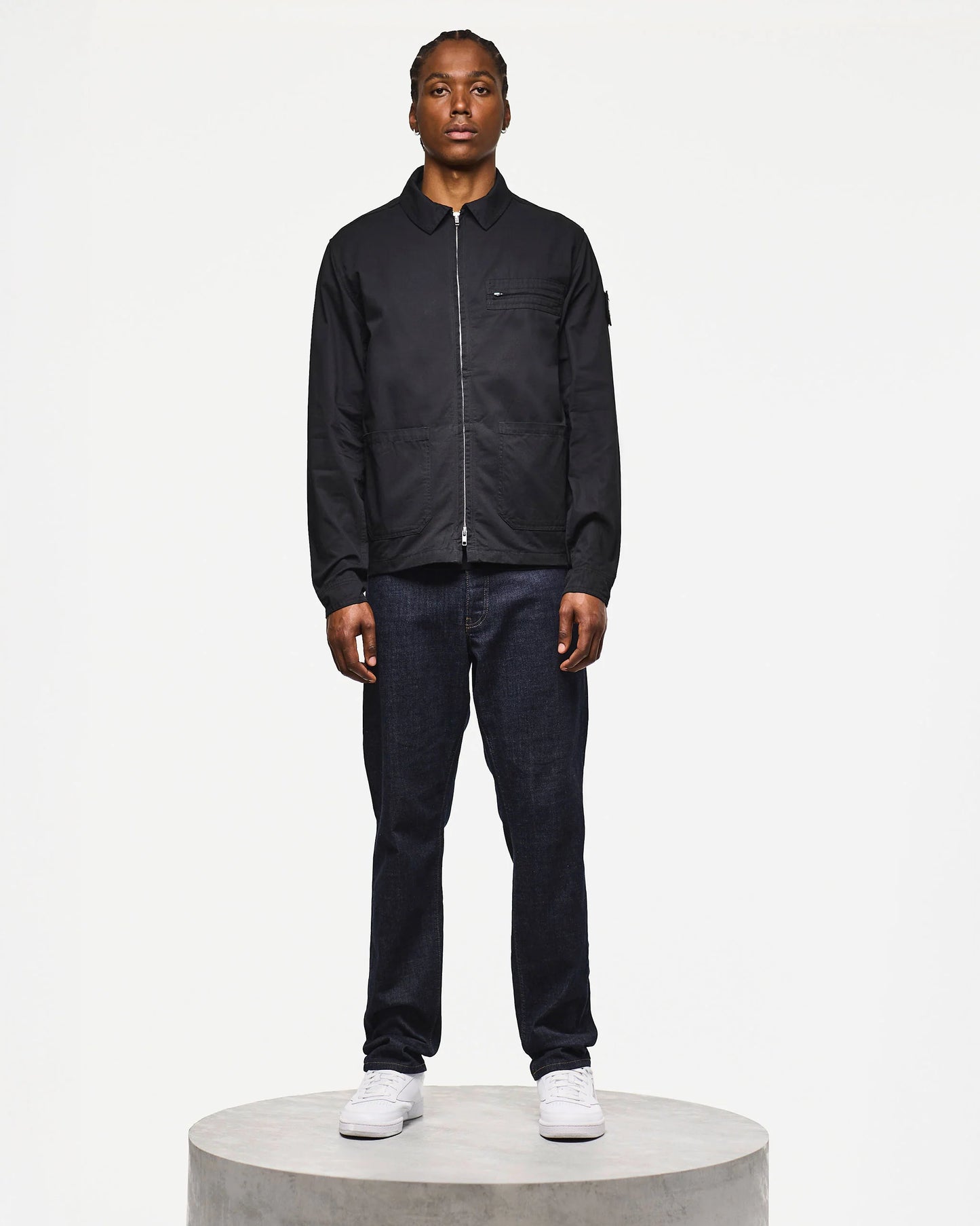 Weekend Offender Caleb Over-Shirt Black