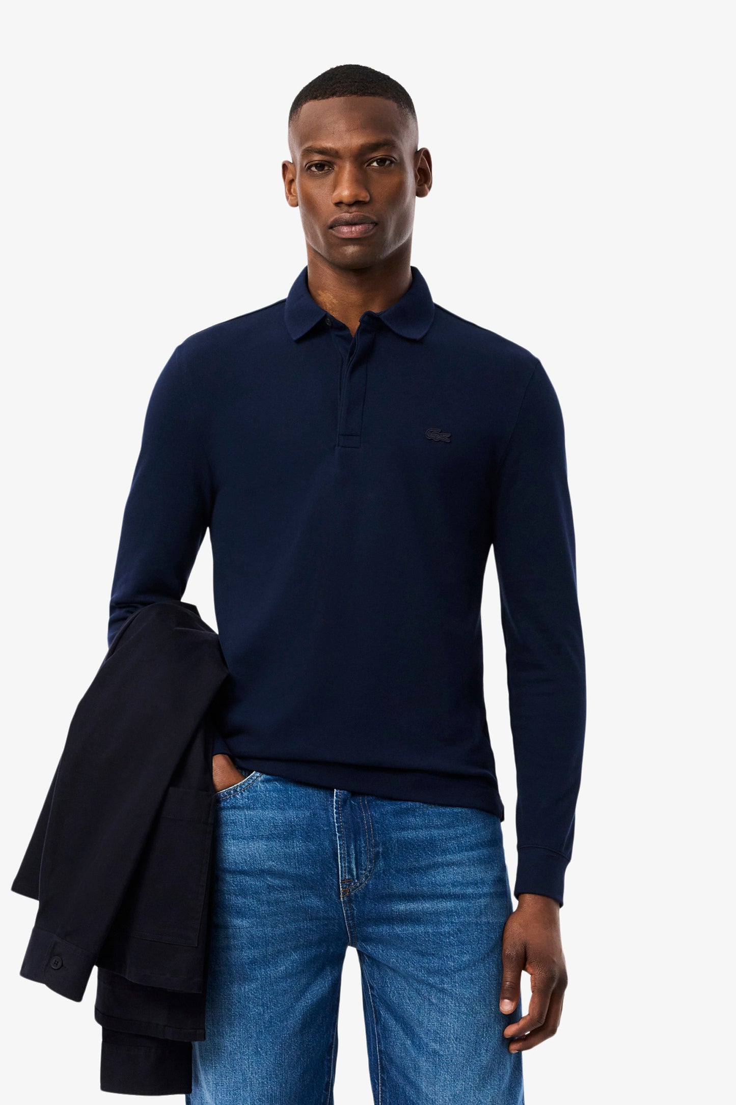 Lacoste Regular Fit Paris Stretch Piqué Polo Shirt