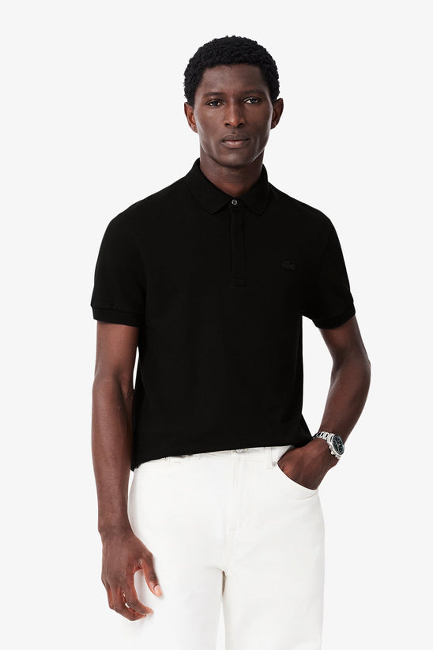 Lacoste Regular Fit Paris Stretch Piqué Polo Shirt