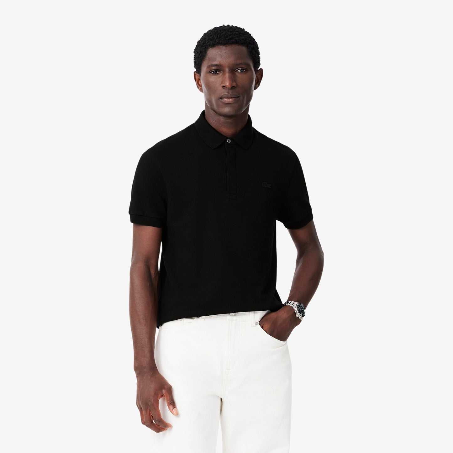 Lacoste Regular Fit Paris Stretch Piqué Polo Shirt