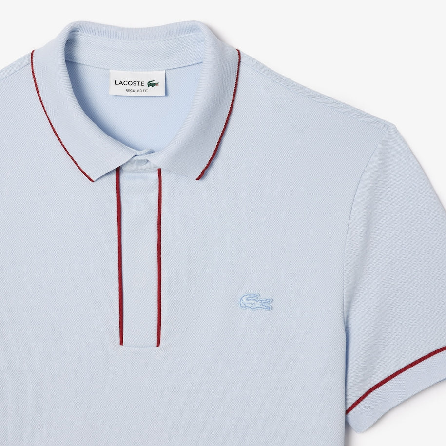 Lacoste Smart Paris Stretch Cotton Contrast Trim Polo Shirt