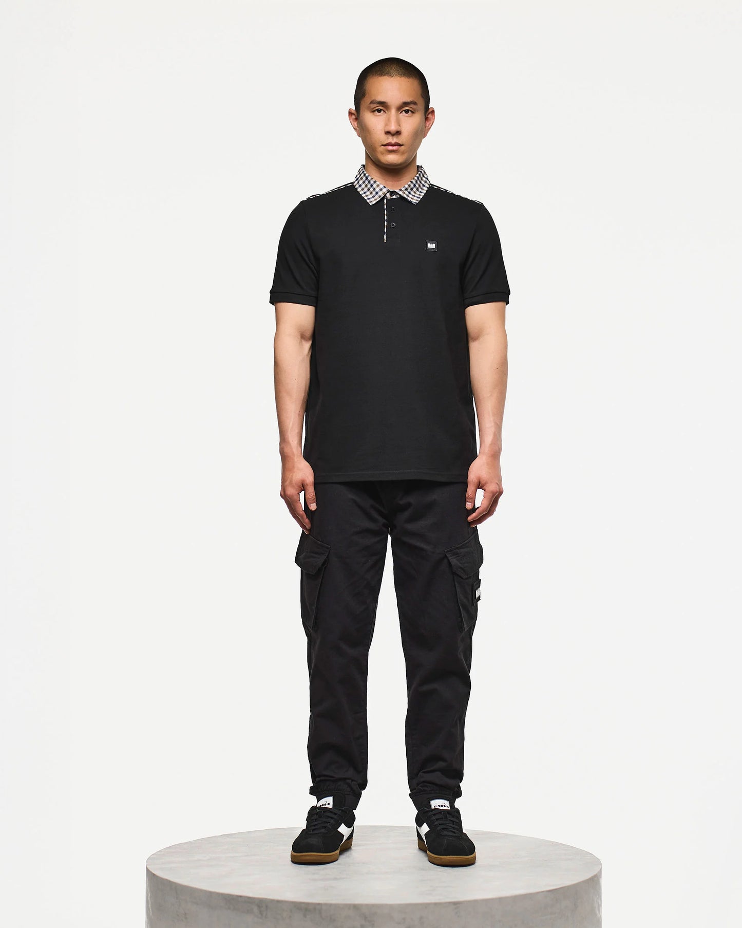 Weekend Offender Cray Polo Shirt Black