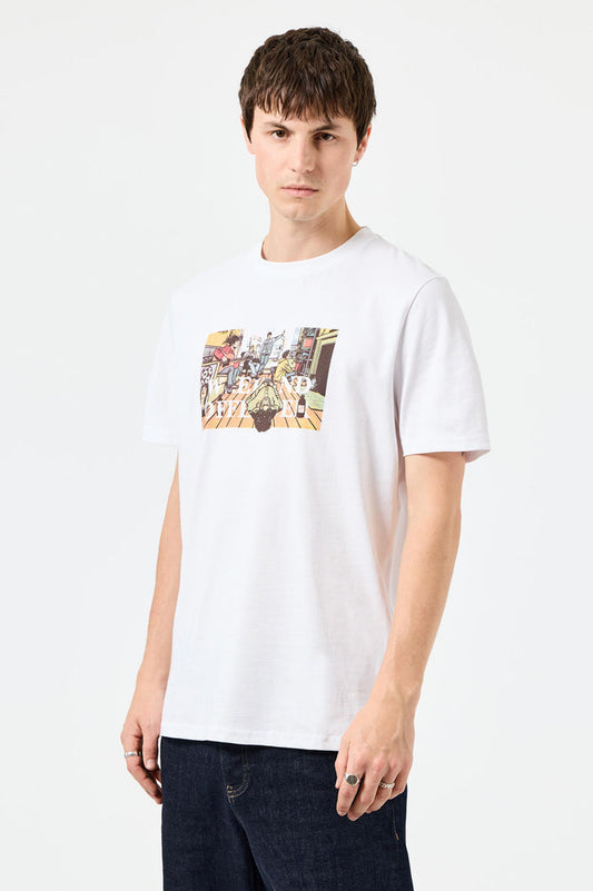 Weekend Offender Stratford Avenue Graphic T-Shirt White