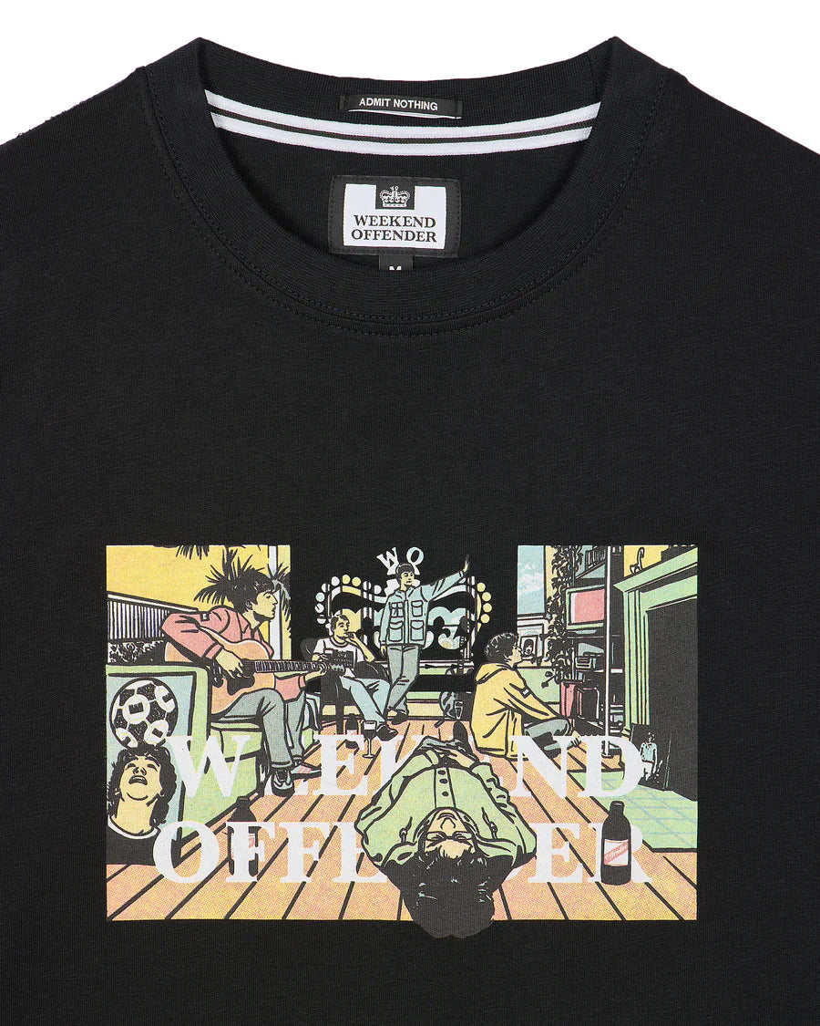 Weekend Offender Stratford Avenue Graphic T-Shirt Black