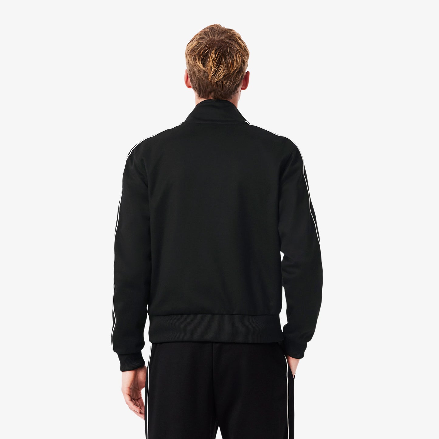 Lacoste Paris Piqué Zip Front Track Jacket
