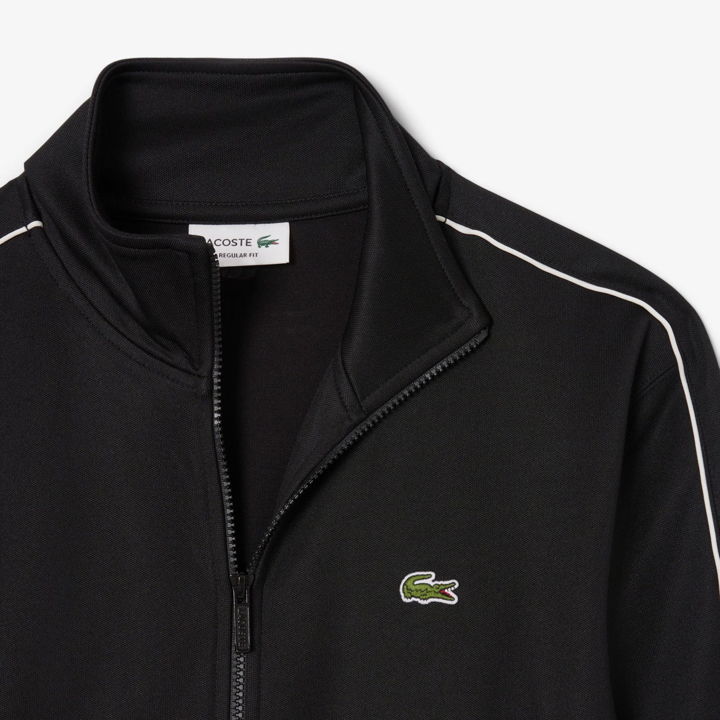 Lacoste Paris Piqué Zip Front Track Jacket