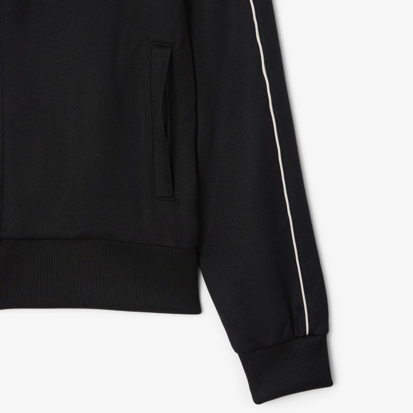 Lacoste Paris Piqué Zip Front Track Jacket