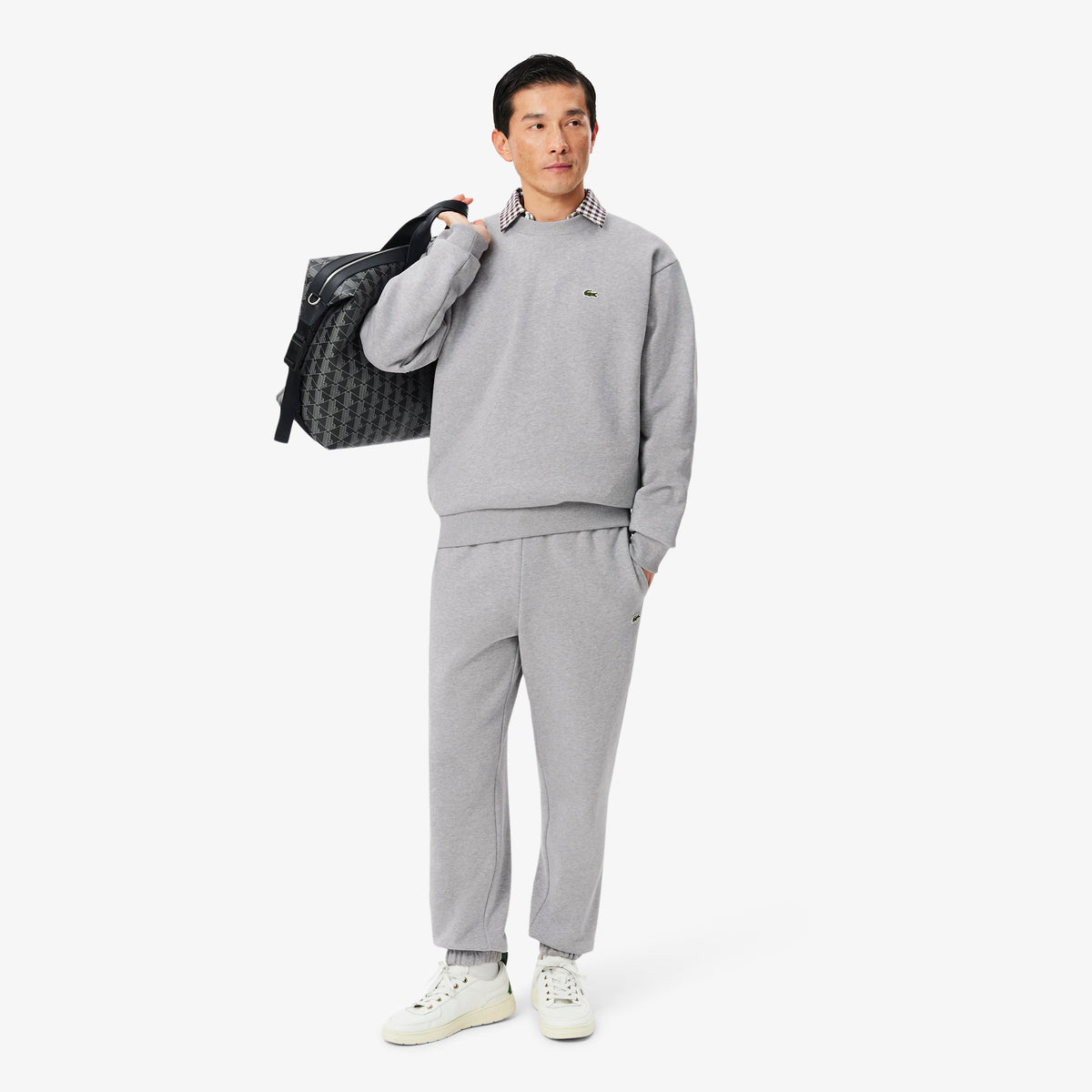 Lacoste Cotton Fleece Sweatshirt