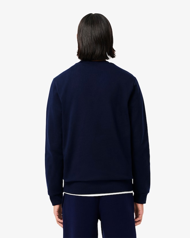 Lacoste Fleece Crew Neck Sweatshirt