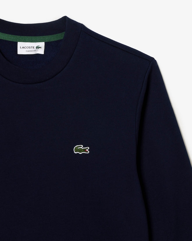 Lacoste Fleece Crew Neck Sweatshirt