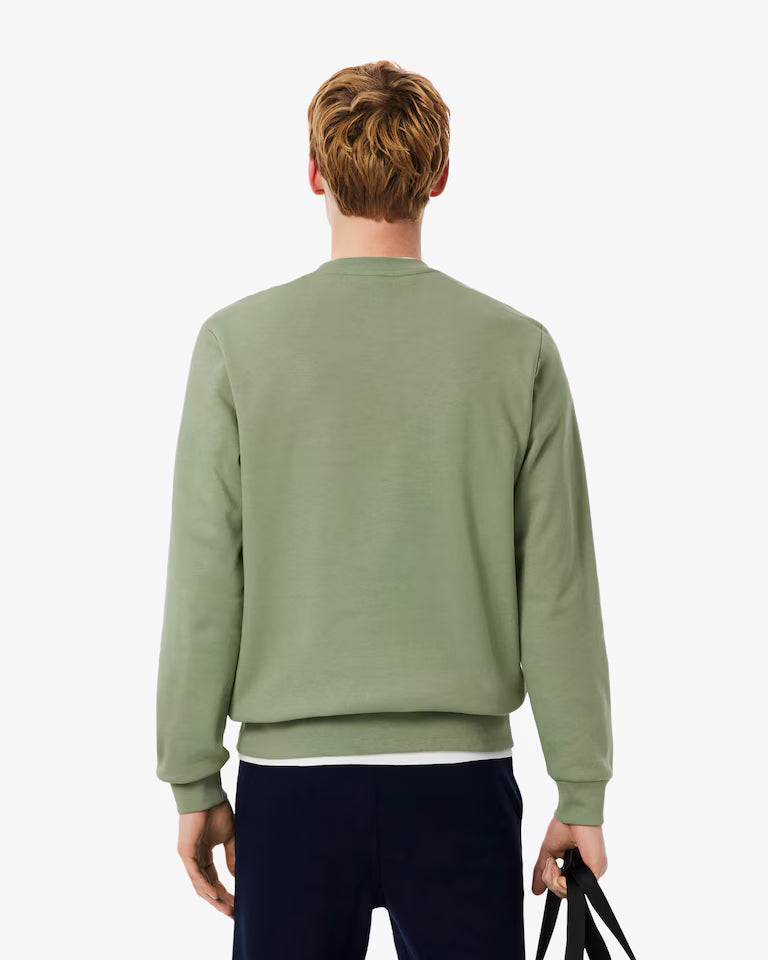 Lacoste Fleece Crew Neck Sweatshirt