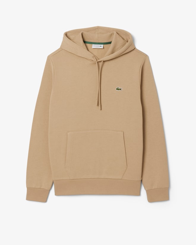 Lacoste Fleece Hoodie (Beige)