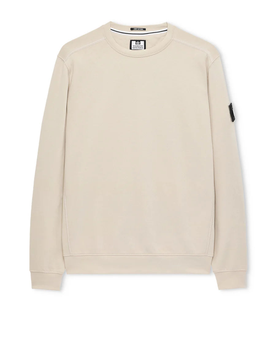 Weekend Offender Thunder Crew Sweatshirt Calcium