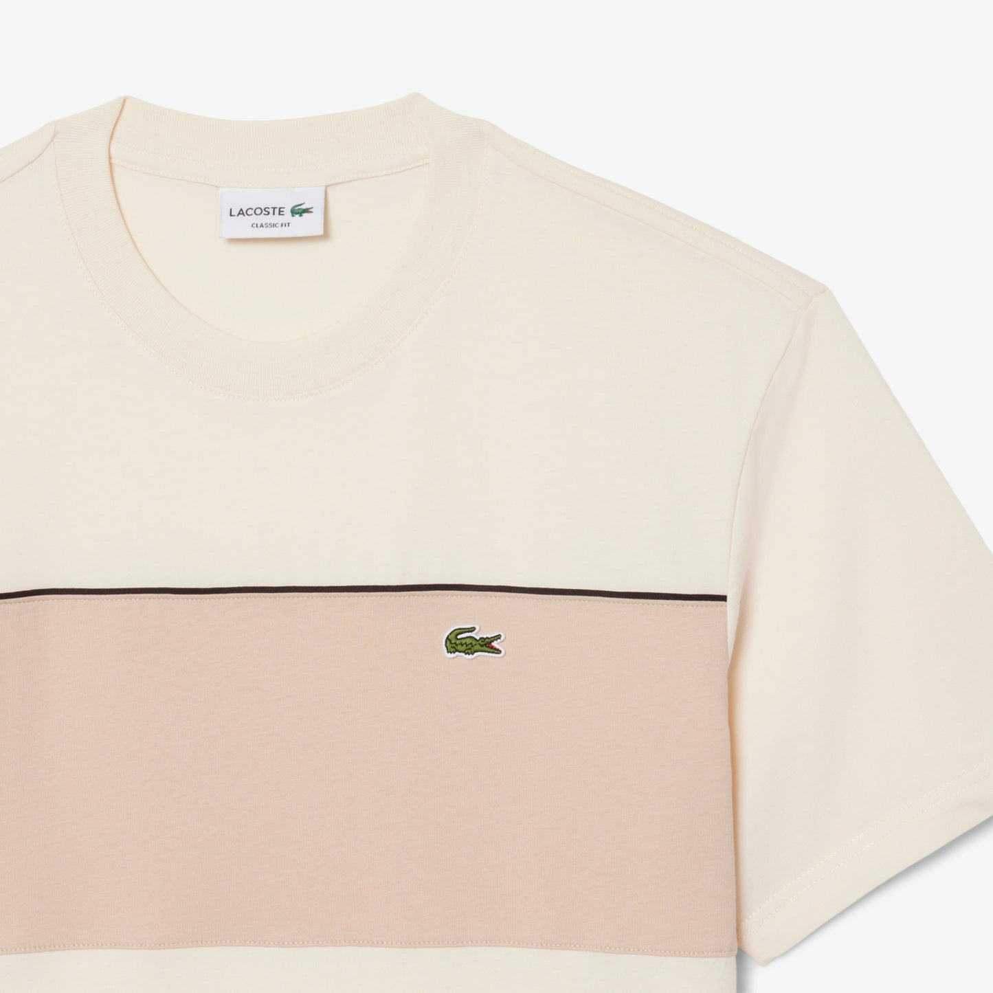 Lacoste Colour-Block Cotton T-shirt