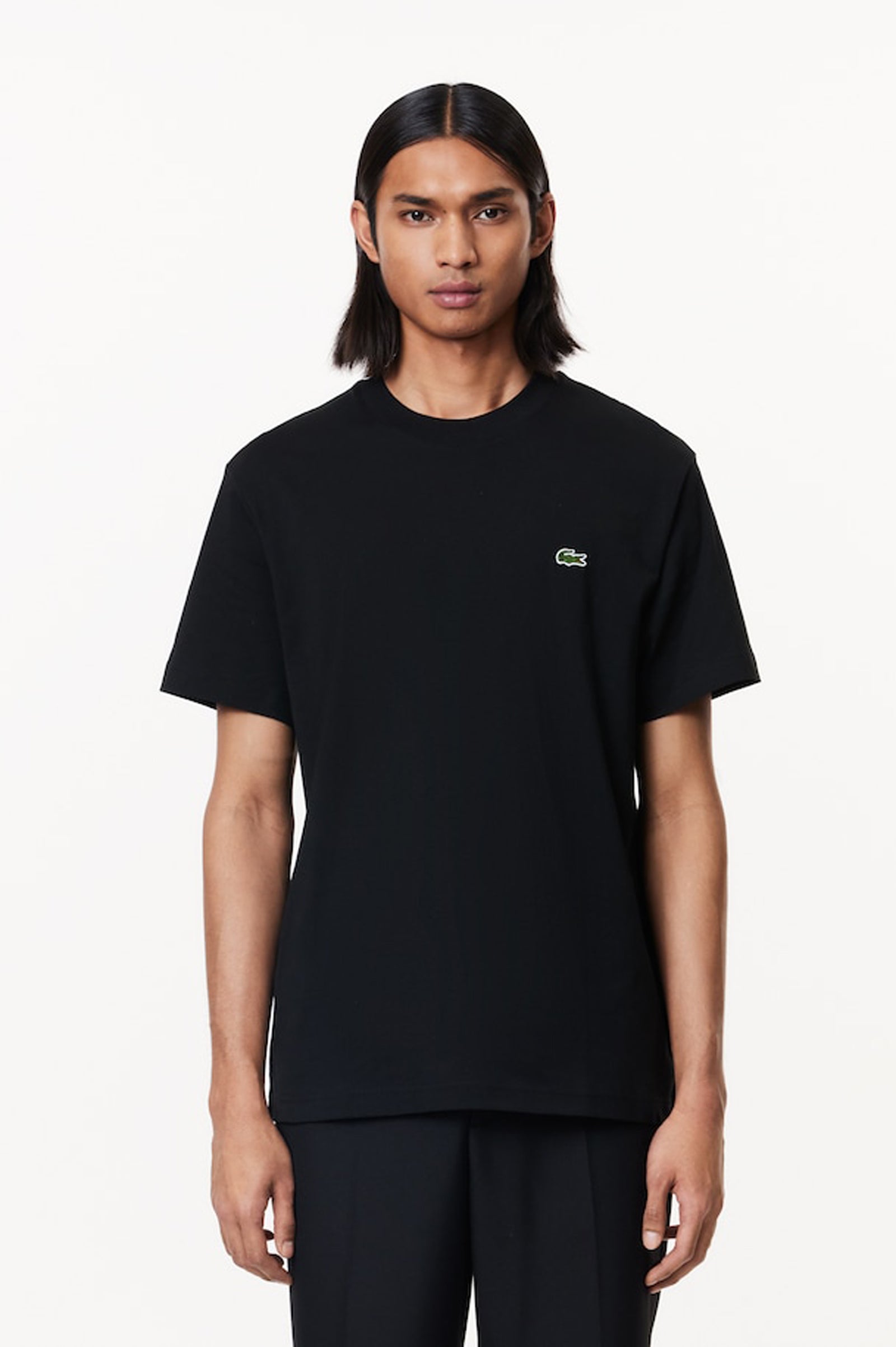 Lacoste Classic Fit Cotton Jersey T shirt Clues Cloud8 Clothing Store