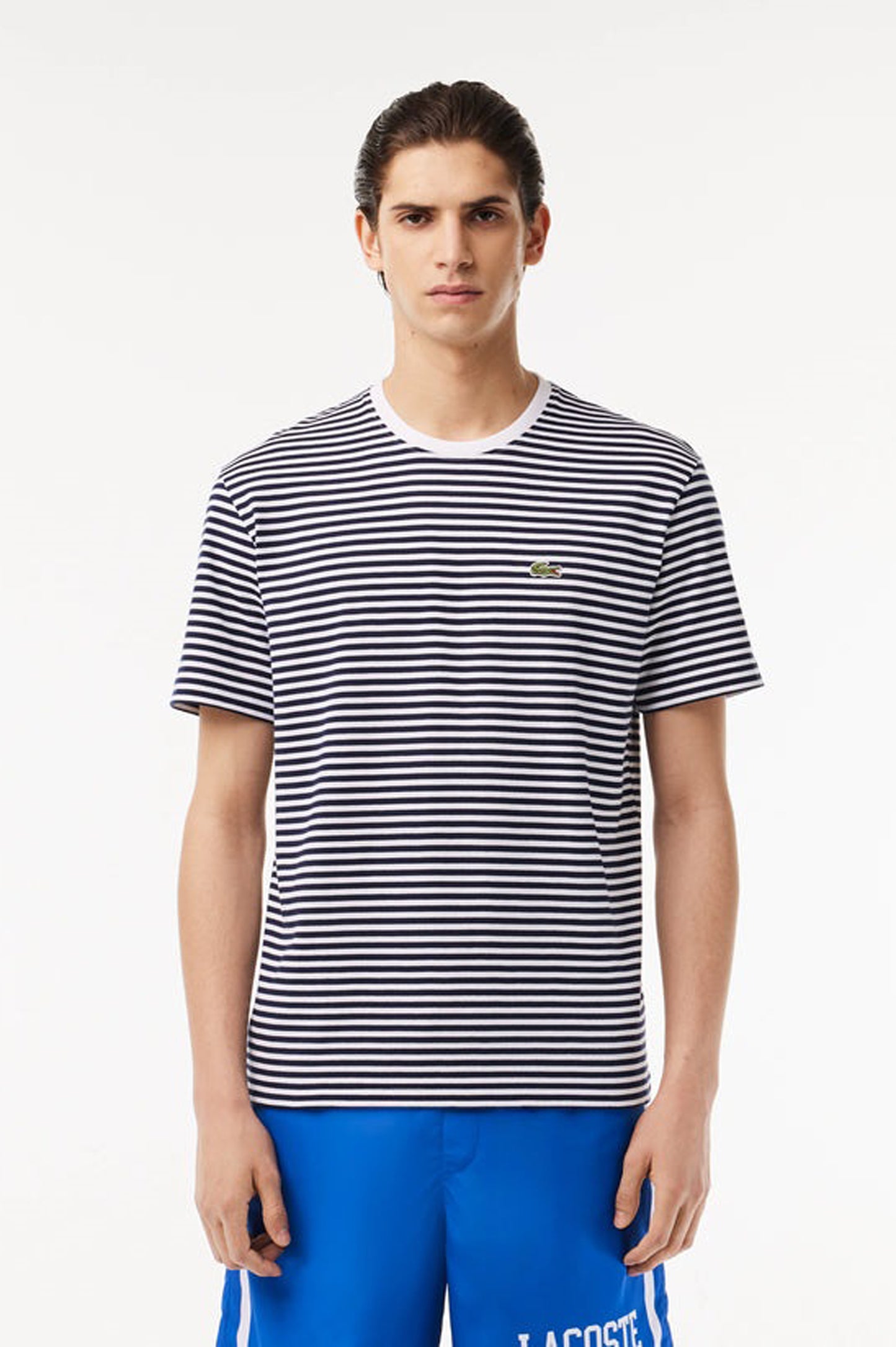 Lacoste Heavy Cotton Striped T-Shirt
