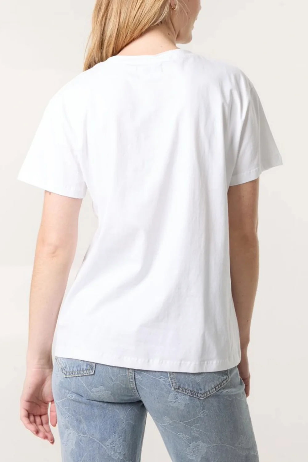Nova of London Abstract Girl & Flower T-Shirt