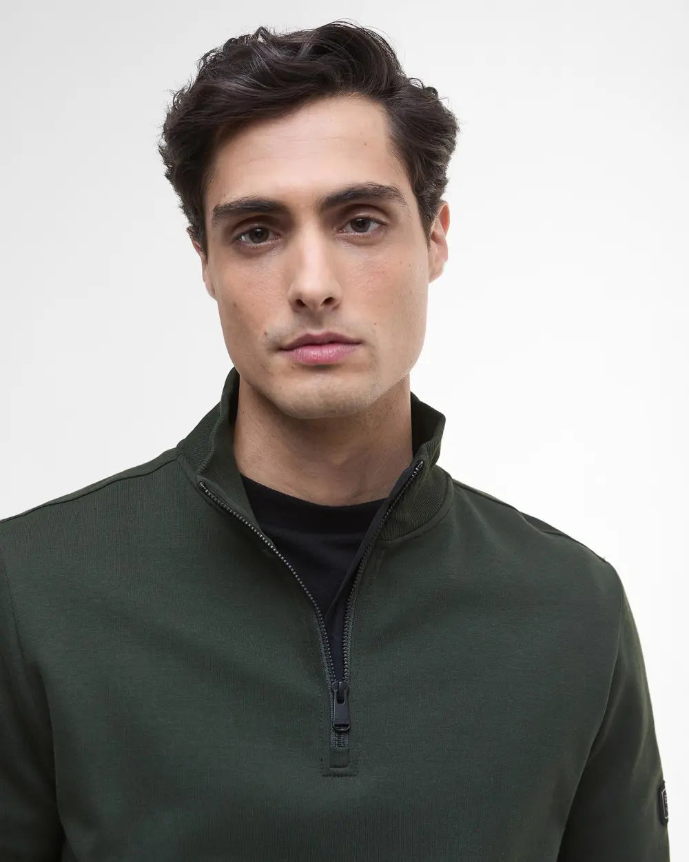 Barbour International Ilford Interlock Half-Zip Sweatshirt