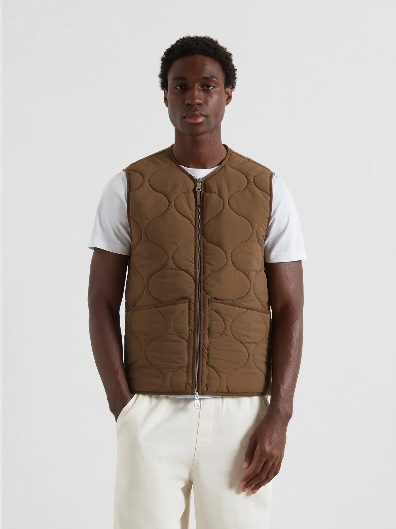 Farah Campbell Quilted Gilet