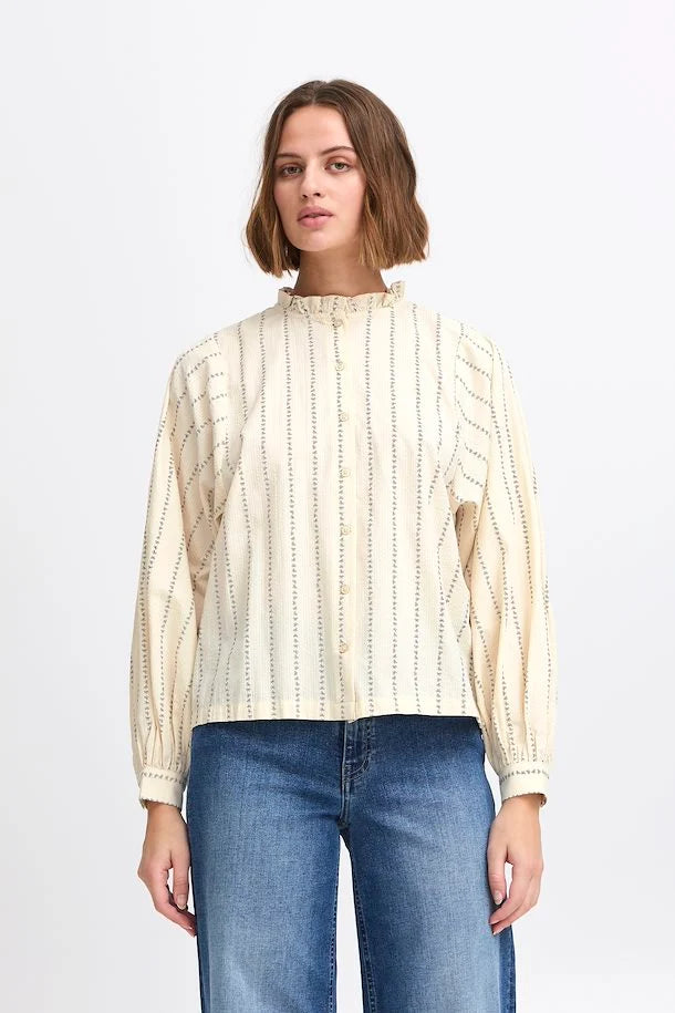 Ichi IHQSIMA Long Sleeved Shirt