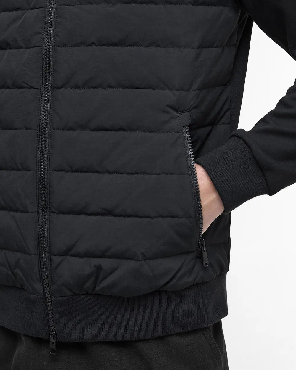 Barbour International Collins Baffle Quilted Sweat