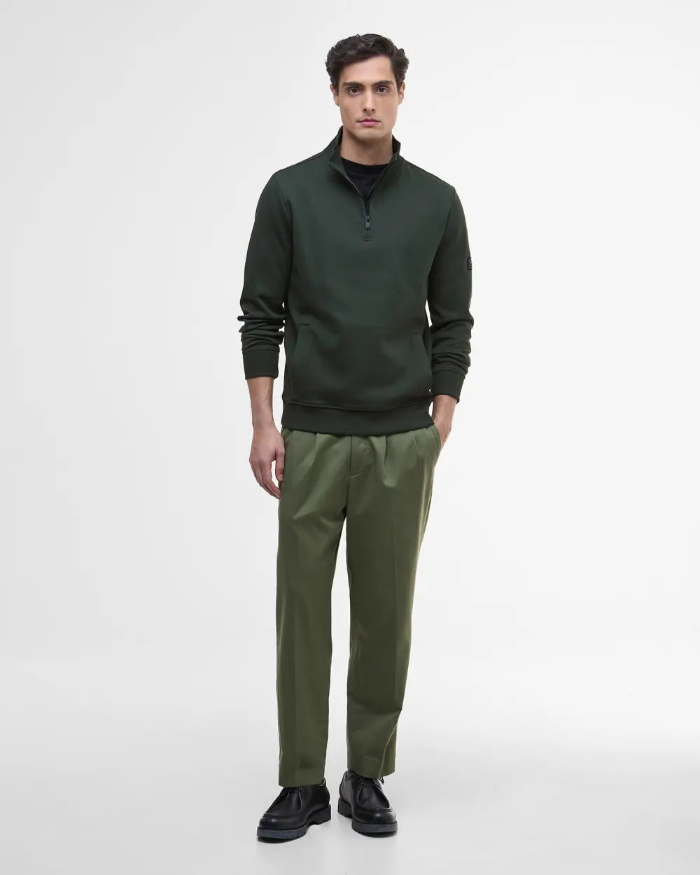 Barbour International Ilford Interlock Half-Zip Sweatshirt