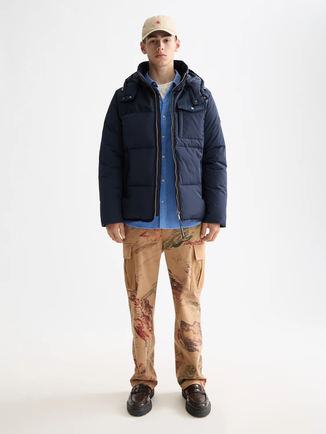Scotch Soda Hooded Puffer Jacket
