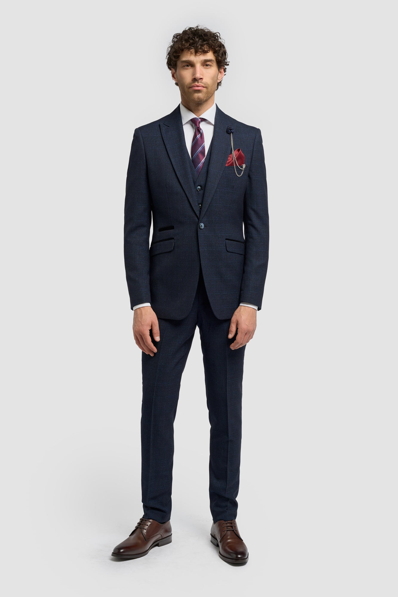 Cavani Caridi Navy Blazer
