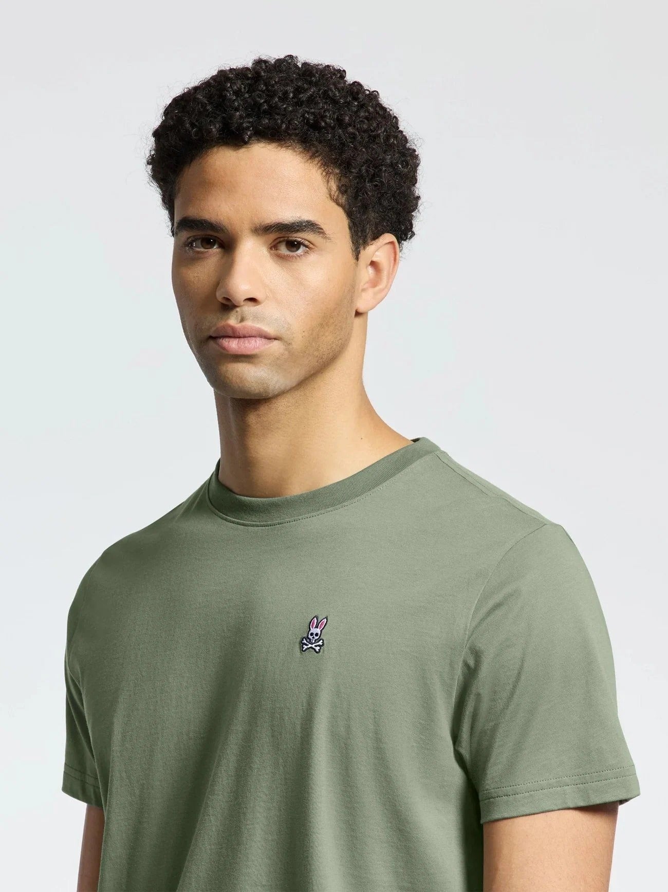 Psycho Bunny Mens Sea Spray Classic Crew Neck T-Shirt