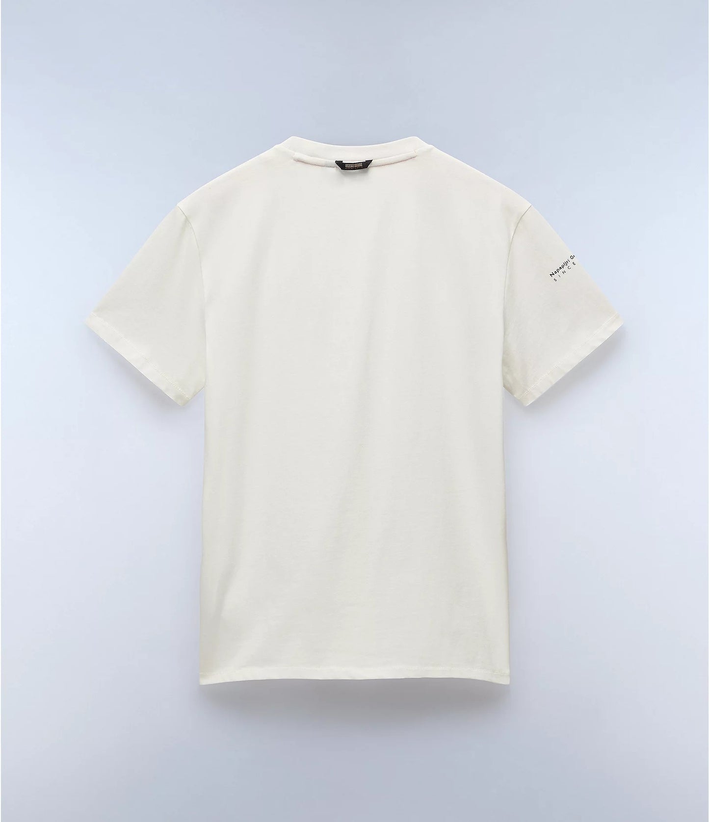 Napapijri Badge Short Sleeve T-Shirt (White)
