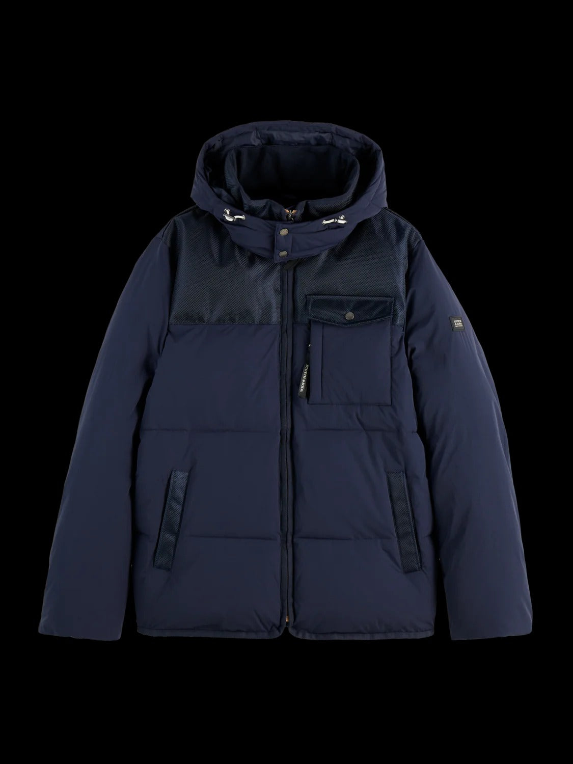Scotch Soda Hooded Puffer Jacket